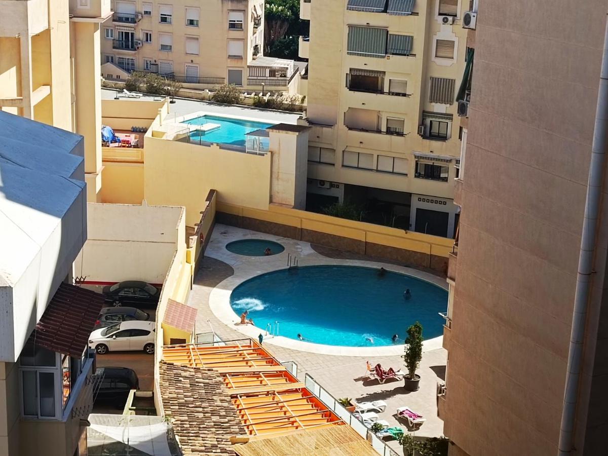 Ver7 - Estudio, Wifi, Fire Stick Amazon, Terraza, Vistas Al Mar, Piscina Torremolinos Luaran gambar